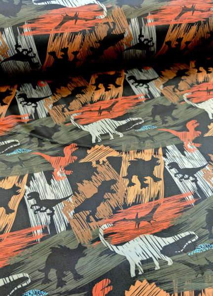 Softshell - Dino`s - schwarz - terra